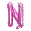 Golden balloon, creative layout, decorations, 16inch, gold and silver, pink gold, English letters