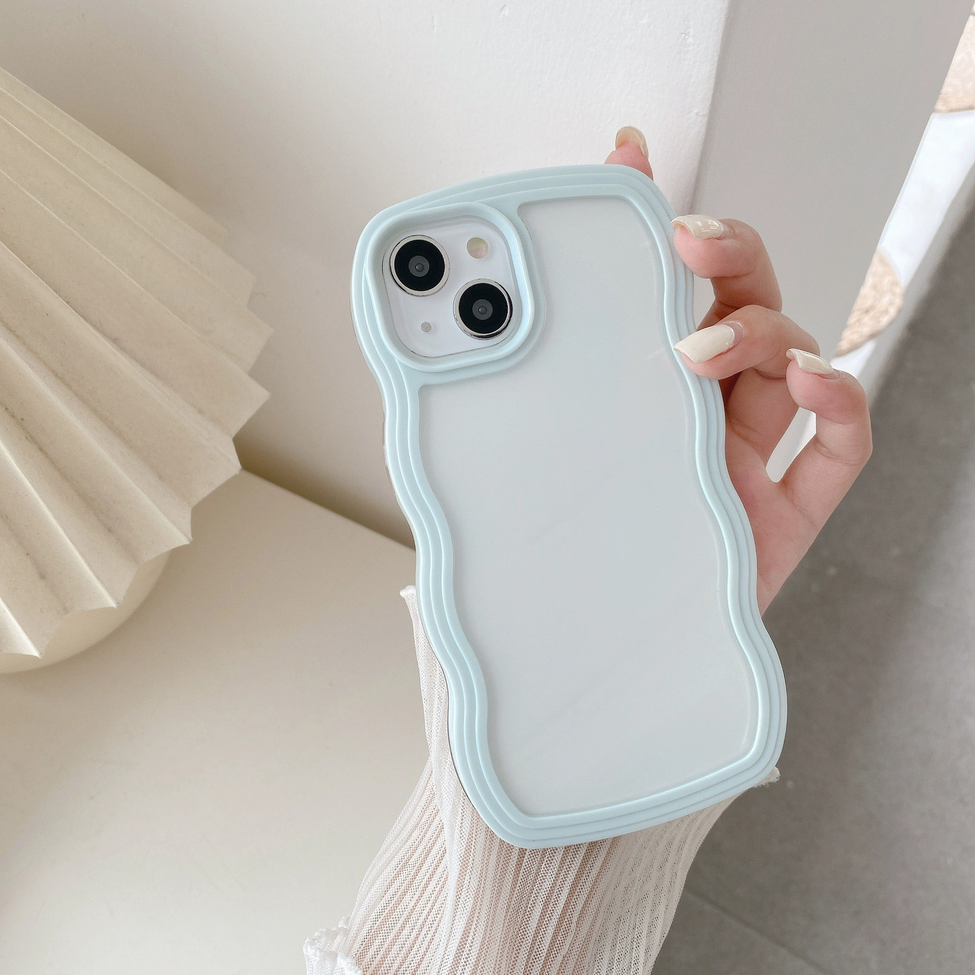 Apple, Google, wavy compatible detachable phone case, protective case, 8, 8A