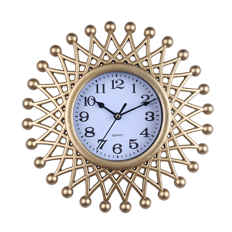 Reloj de pared reloj de pared sala de estar lujoso estilo simple decoración moderna reloj de pared de cuarzo red relojes de pared red para el hogar