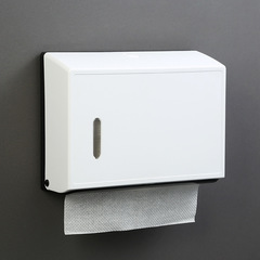 Wall-mounted paper towel holder, no-punch hand towel storage, household bathroom hotel waterproof paper towel organizer