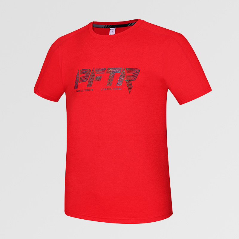 Camiseta deportiva promocional de verano para hombre con cuello redondo transpirable de secado rápido y manga corta para correr fitness top