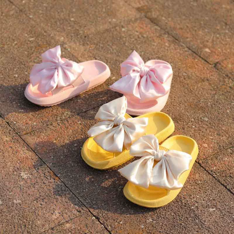 Внешняя торговля, весна и лето, новые женские туфли, плоские квадратные туфли с бантом, пляжные уличные сандалии с одним словом, Женская цельная доставка