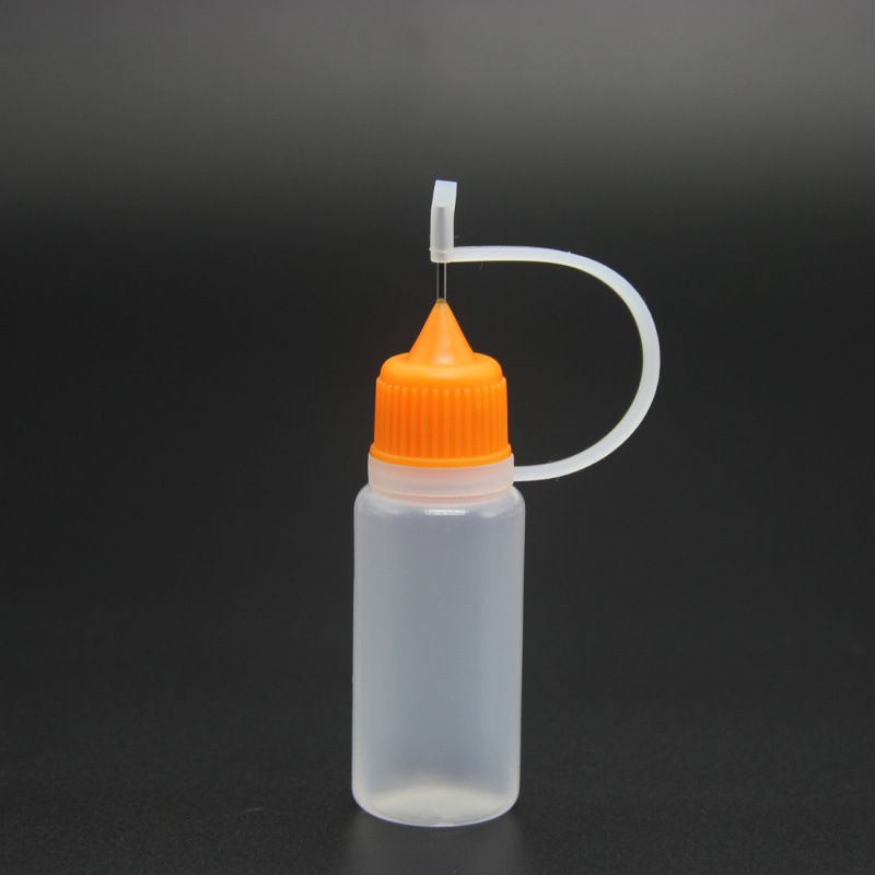Botella de aguja sub-botella 5/10/20/50ml botella de agujero de alfiler pigmento de color aceite de inyección añadir maquillaje líquido sub-botella
