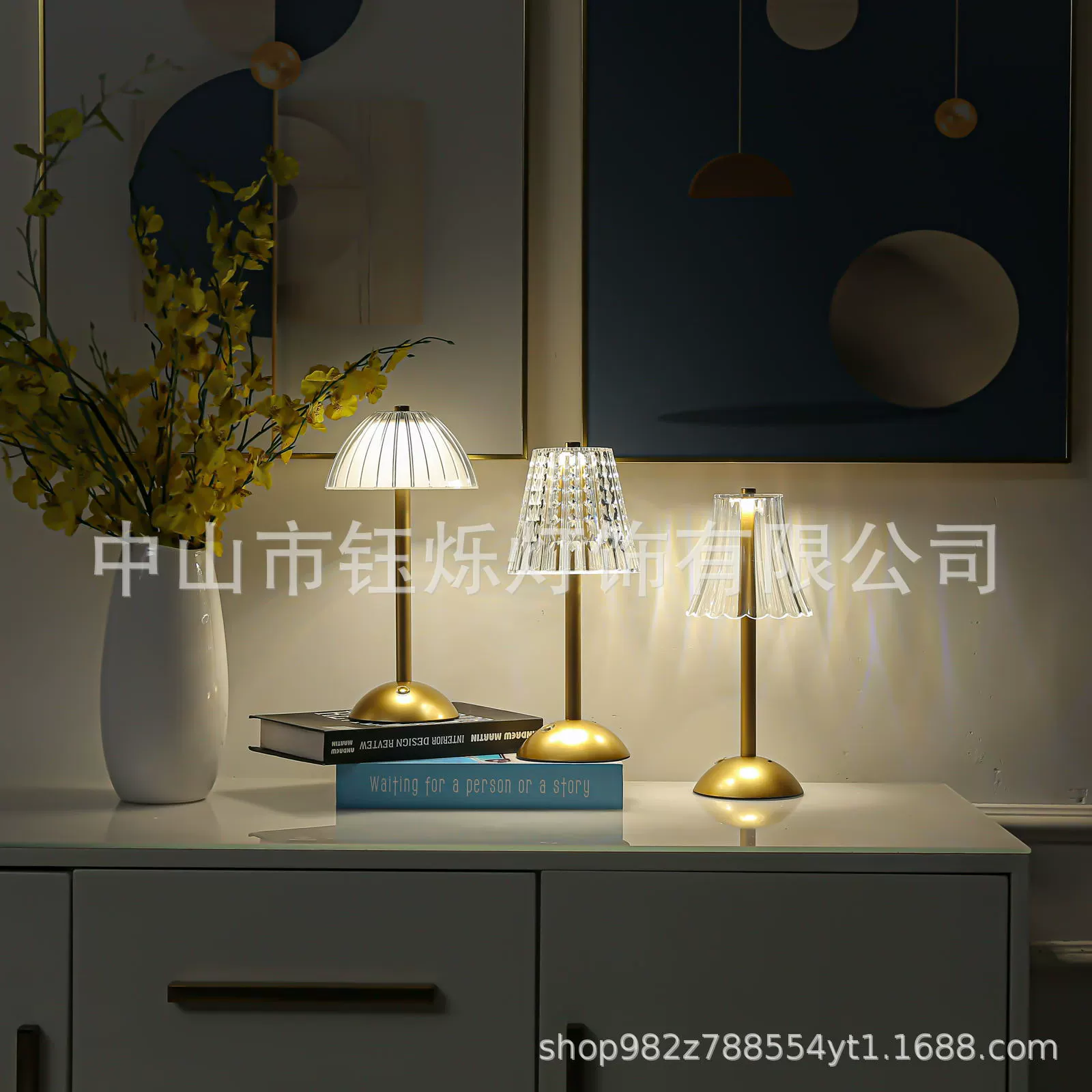 Прямые продажи с фабрики ретро европейский и американский легкий роскошный минималистский ретро хрустальная спальня с атмосферой настольная лампа