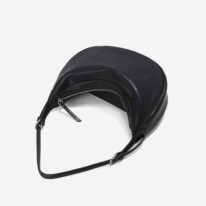2026 New Crescent Hobo Bag For Women, Large Capacity Commuter Shoulder Bag, Premium Genuine Cowhide Niche Underarm Bag - Thumbnail 2