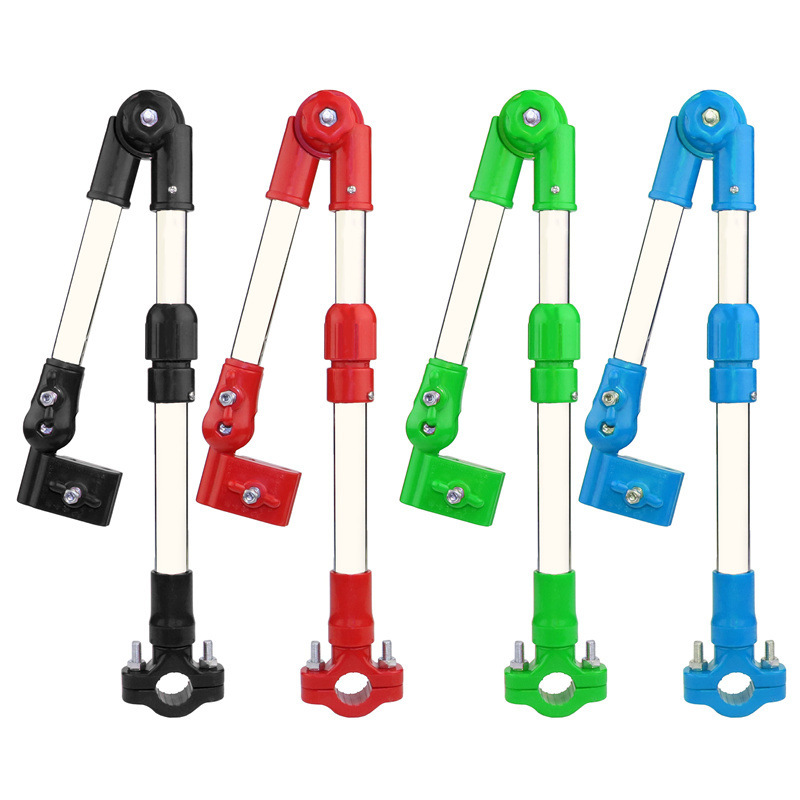 Soporte de paraguas de bicicleta cochecito soporte de sombrilla soporte de paraguas de coche eléctrico soporte de paraguas multifunción