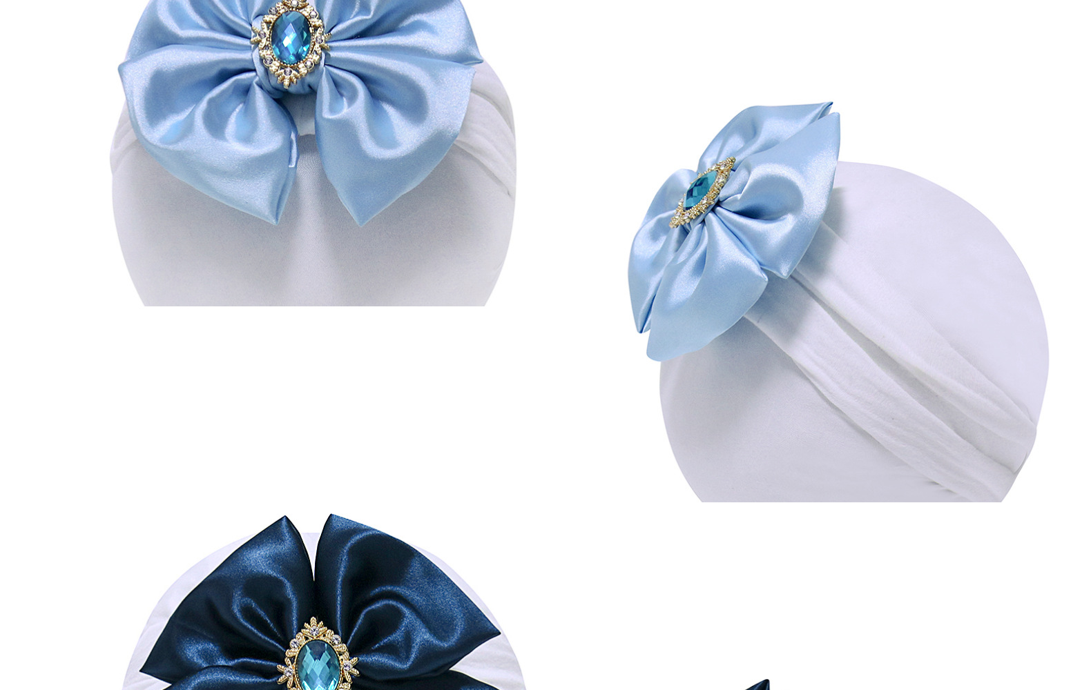 50g Weight Hair Band Hair Accessories Type 1 Piece Quantity Casual Occasion Acrylic Material Cartoon Style Kid'S Bow Knot Acrylic Diamond Hair Band