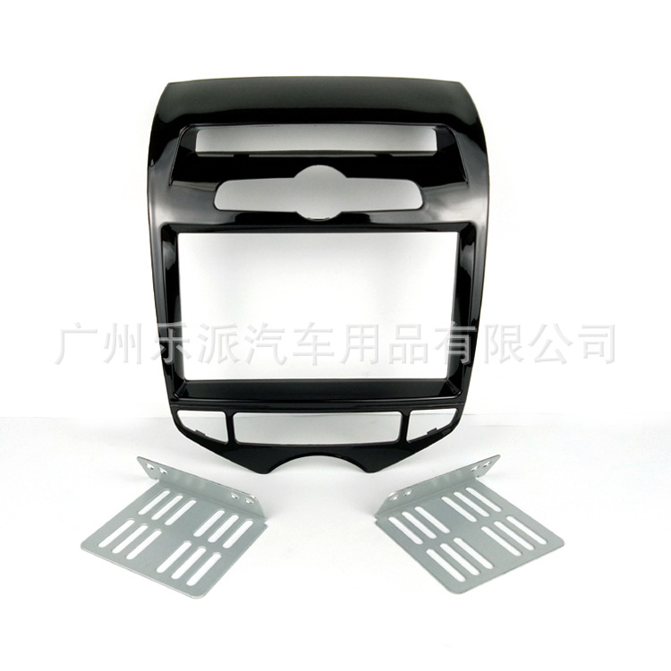 2012现代IX20 7寸通用框 (自动空调, 亮黑)-R1