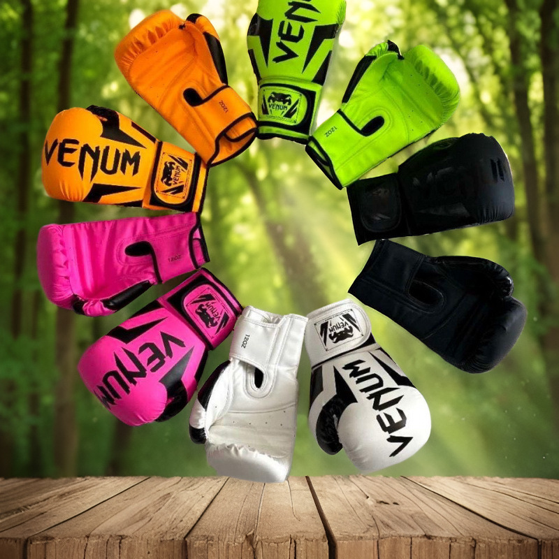 Guantes de boxeo para adultos y niños, hombres y mujeres, bolsas de arena de lucha de sanda, guantes de boxeo, suministros de boxeo