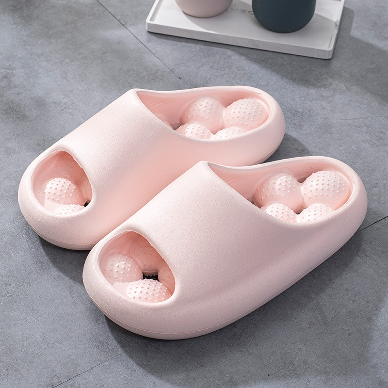 Lidani 滑り止めマッサージスリッパ卸売女性の夏の浴室入浴漏れ速乾性床サイレントスリッパ男性用|undefined