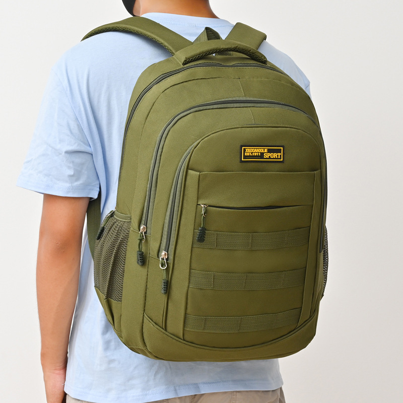 Outdoor Backpack Men's Large Capacity Leisure Sports Mountaineering Backpack Outdoor Camping Tactical Bag Student Bag Wholesale