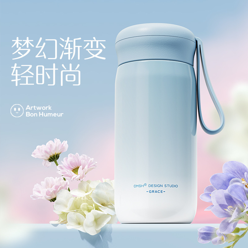 保温杯女高颜值学生水杯简约不锈钢杯子女生日礼物母亲节礼品批发|undefined