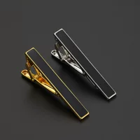 Amazon трансграничный новый медный прямоугольный лак для галстука зажим для галстука для мужчин бизнес простой костюм рубашка галстука зажим для галстука