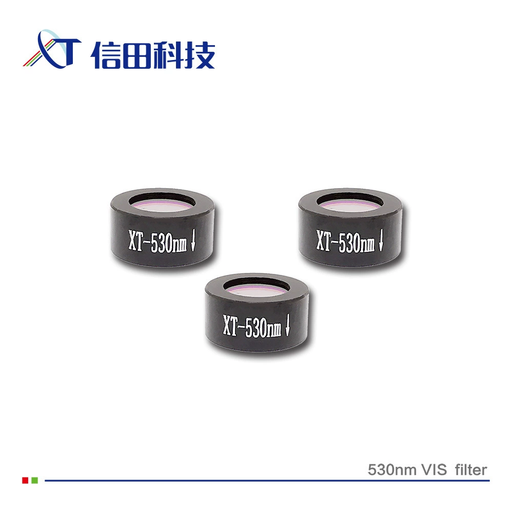 Фильтр 530nm можно использовать для различных длин волн, диаметров