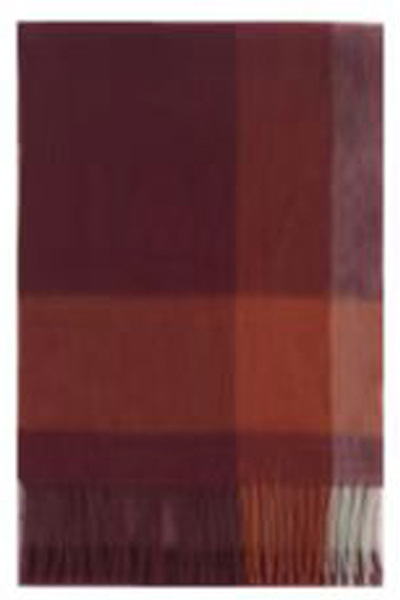 Mongolia interior puro cachemir lana de lana teñida en hilo a cuadros ondas de agua otoño e invierno bufanda para hombres y mujeres