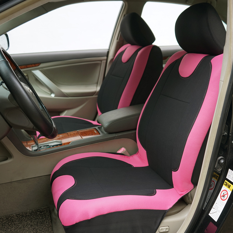Universal Car Seat Cover PU Embroidered Car Seat Cushion Cover for All Seasons TEMU Hot-Selling Factory Direct Shipment
