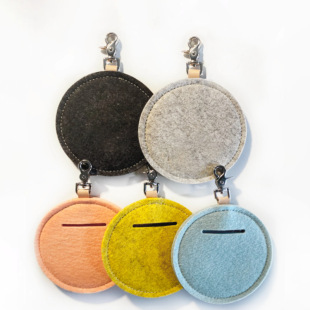 Creative felt portable toilet dog garbage bag cleaning supplies pet garbage box dog toilet dispenser