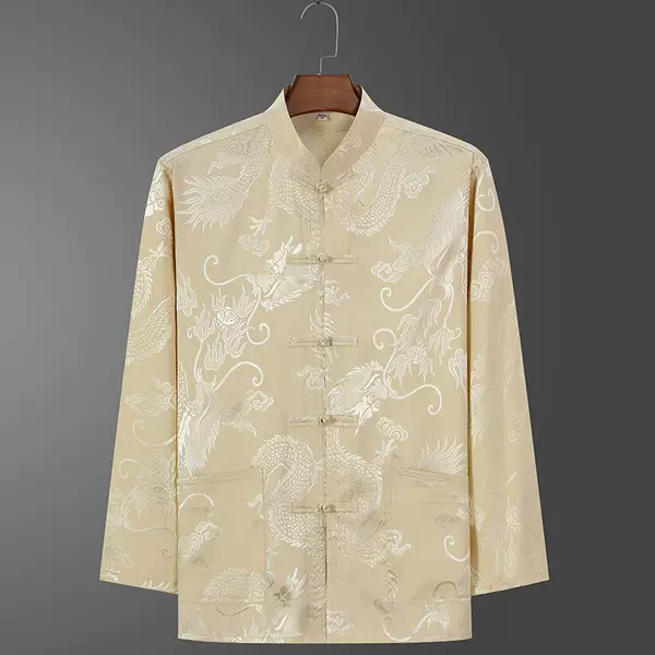 Big Dragon Long Sleeve (Top) Beige