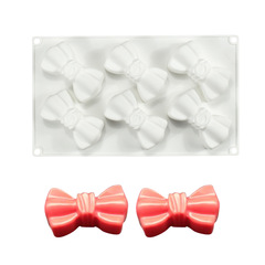 情人節多款式蝴蝶結慕斯硅膠模具 DIY巧克力蛋糕香皂蠟燭模具批發