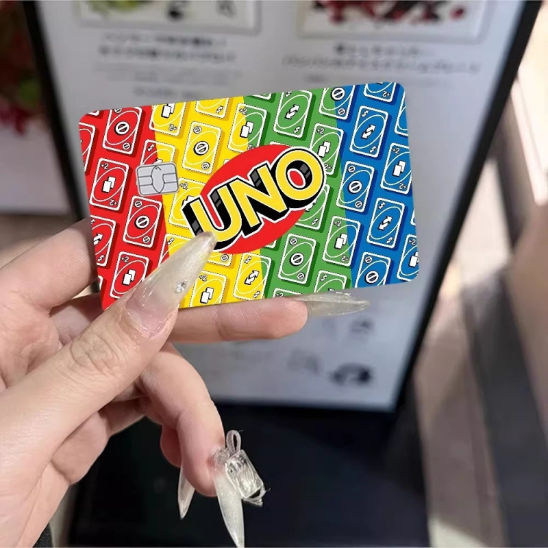 Calcomanía Impermeable para Tarjetas Bancarias de PVC Impermeable y Antideslizante para Tarjetas Bancarias