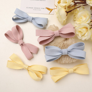 Fairy Atmosphere Cute Cream Fabric Bow DIY Hairpin Hairband Headband Bag Shoe Flower Clothing Accessories