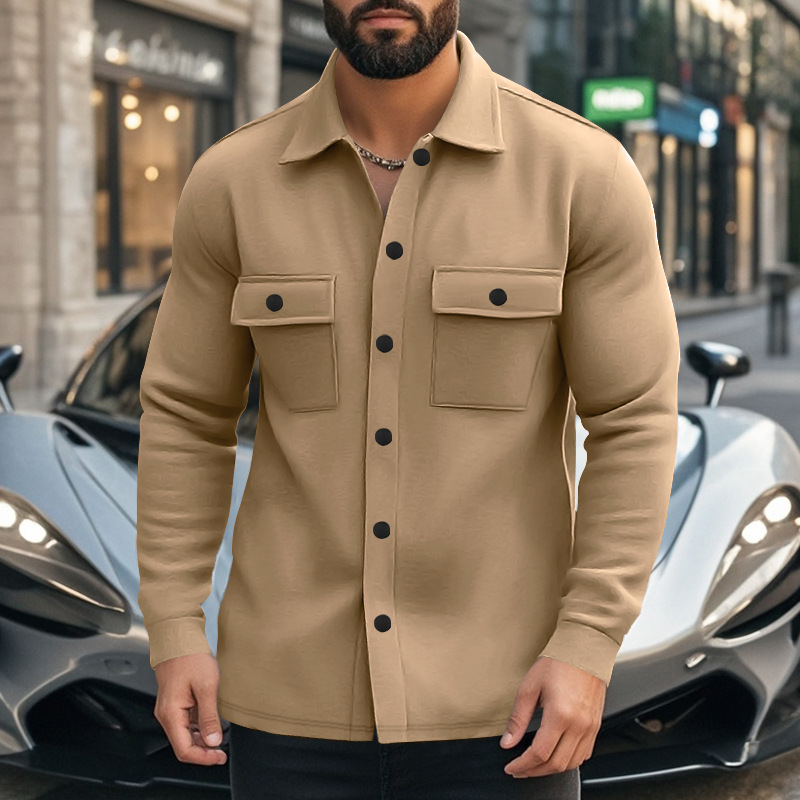 Primavera y otoño transfronterizos chaqueta de hombre Europa y América marca de moda transfronterizos chaqueta delgada de moda para hombres de comercio exterior image 12