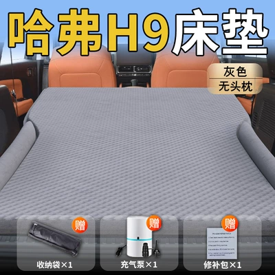 Haval H9 Trunk Car Mattress Vehicle-mounted inflatable bed - standard-exclusively-for-haval-h9-gray-headrestless-polka-dot-wing-model