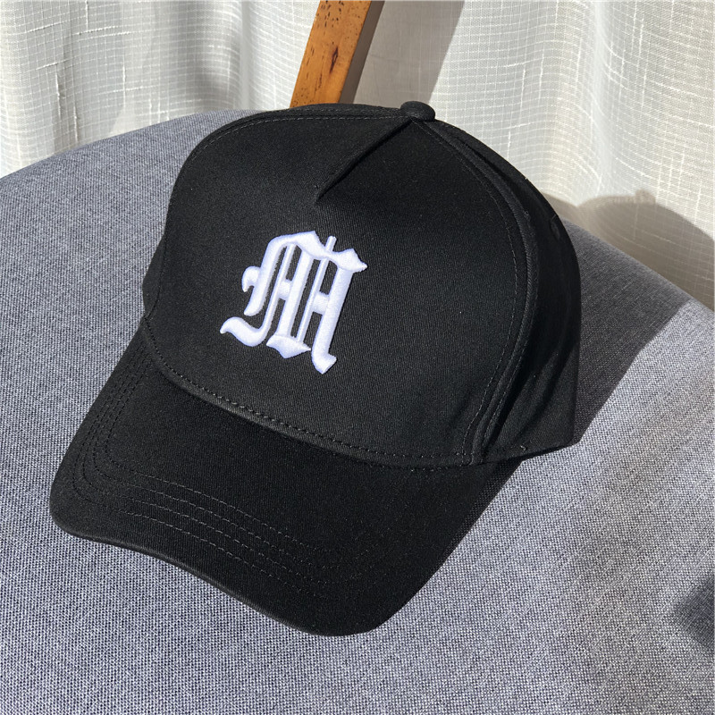 大号棉布音符高顶棒球帽子 四季大码鸭舌帽男女春夏季五片定制|ru