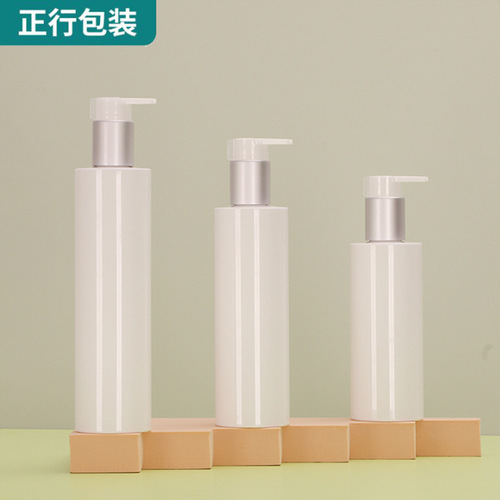 Factory 100ml-300ml PET transparent pump lotion bottles, shampoo bath liquid bottles, and filling bottles