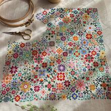 ♔DMC十字绣套件客厅2021新款HC4766小花花纹简单简约新手印