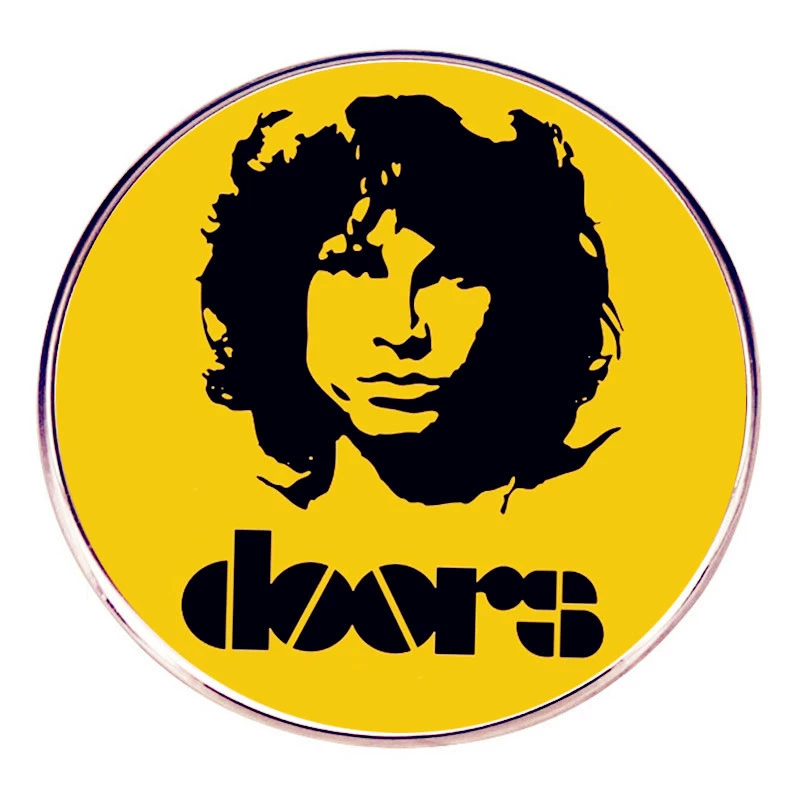 Группа The Doors Gate Band Band Stroke Rock Music Stop Needle Metal Alloy Bades Аксессуары
