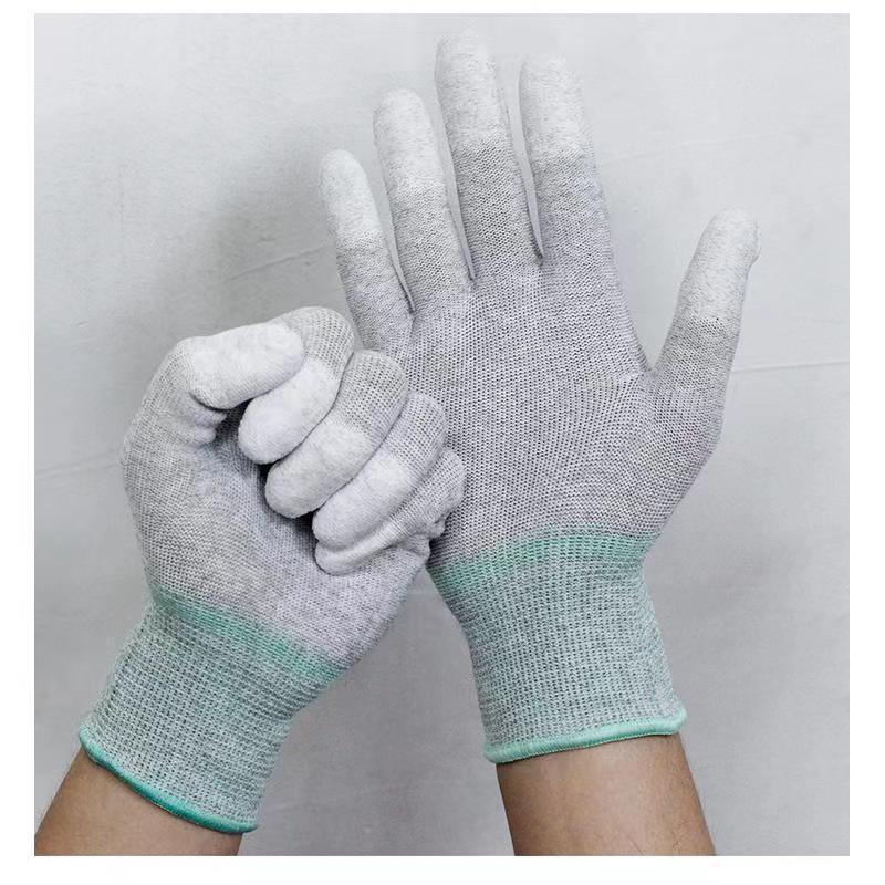 Guantes de nylon de 13 pines núcleo Delgado Antiestático de nylon Wenwan guantes de etiqueta trabajo de protección laboral guantes de protección laboral al por mayor