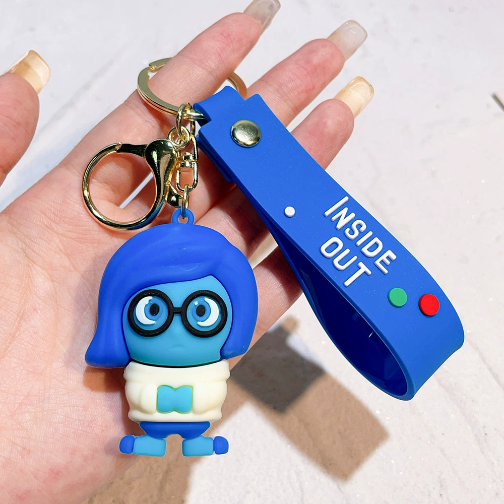 2024 Movie Brand Agent Team Key Buckle Cute Dr. Emipbier's worrying key chain Men and women hanging decoration