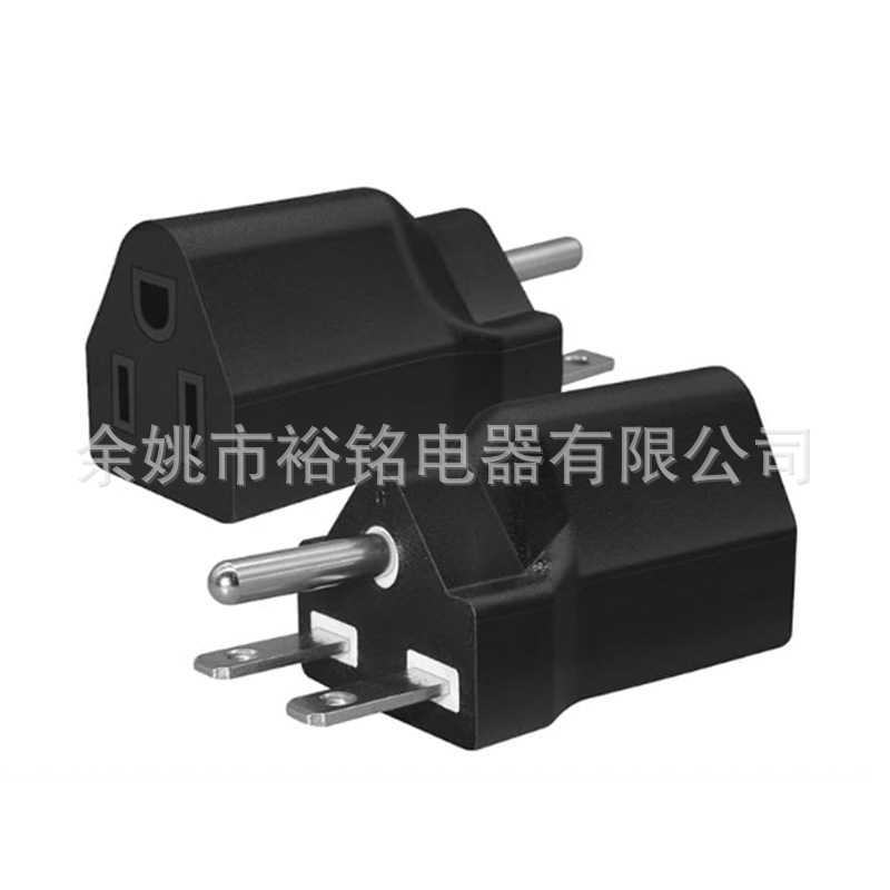 6-15P to 5-15R Us Plug Adapter 3-Prong Converter Plug 15 Amp to 10 Amp Adapter 6-15P to 5-15R Us Plug Adapter 3-Prong Converter Plug 15 Amp to 10 Amp Adapter