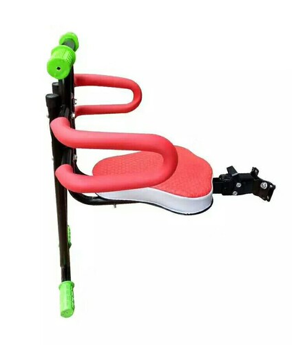 Electric vehicle child seat front folding bicycle mountain bike child front seat baby chair seat stool