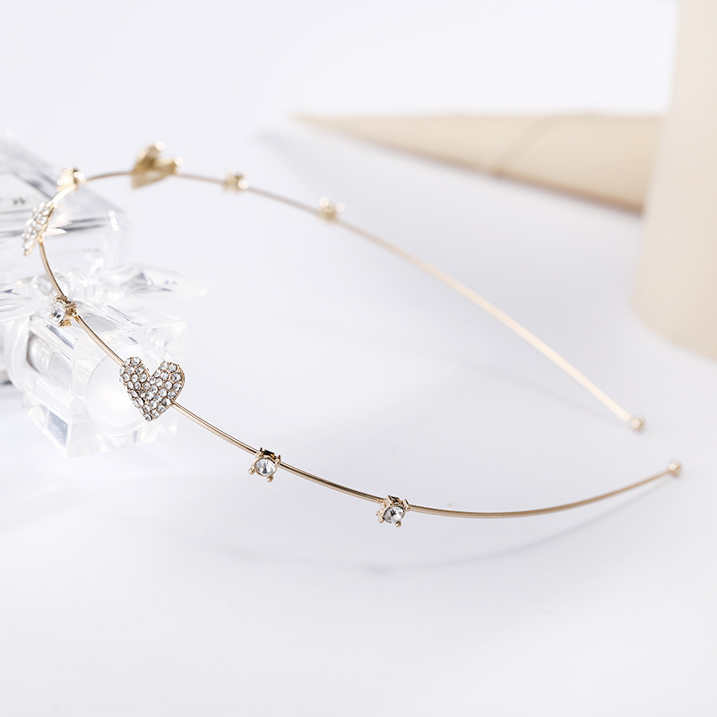 Nueva moda coreana Diamante estrella de mar Diadema Accesorios de diadema de aleación de diamantes de imitación Joyería para el cabello simple Suministro de boutique