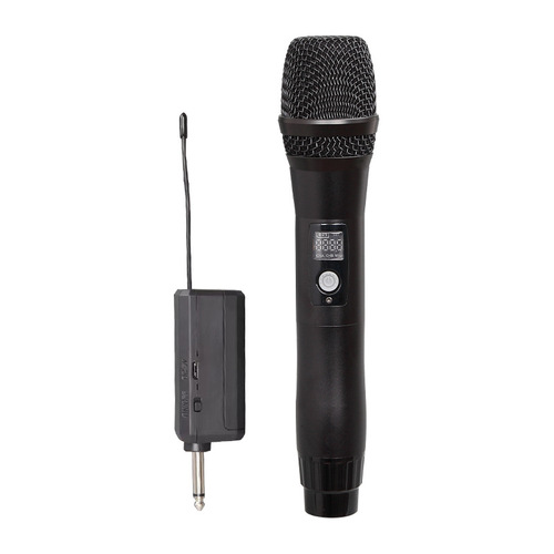 Universal Wireless Microphone with Charger, Home Karaoke One-Stop FM Tunable Receiver, Outdoor Karaoke Singing Microphone