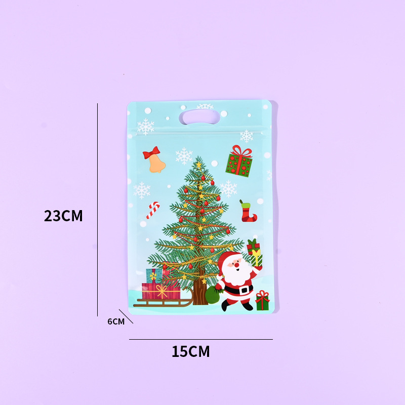 2026 nuevas bolsas de regalo de calcetines de Navidad embalaje de dulces autosuficientes bolsas de regalos de vacaciones creativas bolsas de aperitivos