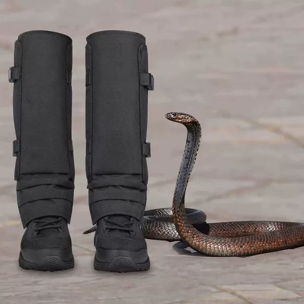 Anti-Snake Bite Leg Protectors, Outdoor Hiking and Mountaineering Anti-Snake Leg Protectors, Waterproof, Anti-Puncture, Anti-Sand Jungle Hunting Leg Protectors