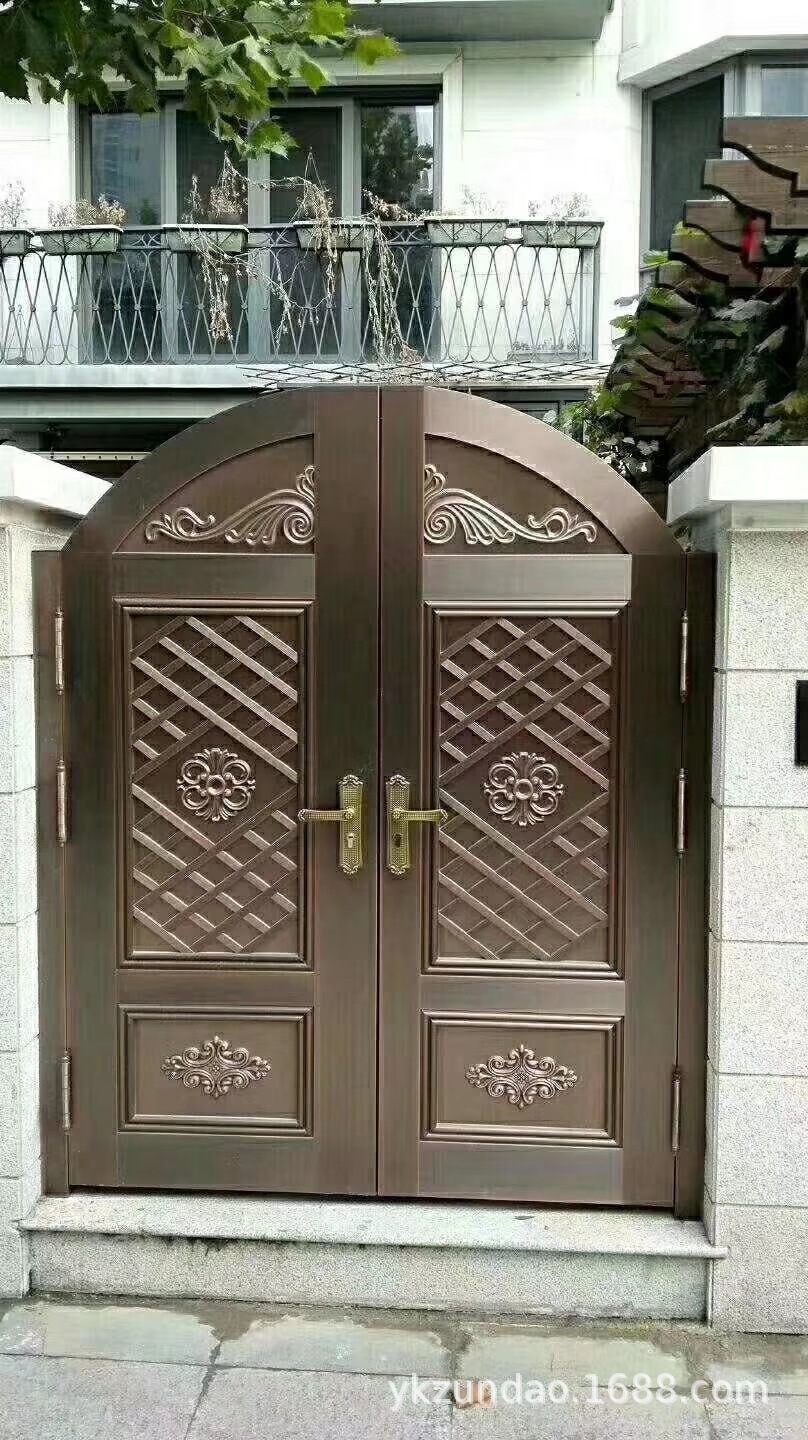 别墅庭院铜门