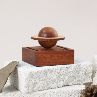 Ebony Creative Diffuser Indoor Car Ornaments Diffuser Wood Handmade Wooden Essential Oil Diffuser