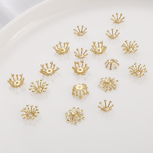 ��ɫ�~��14K������ʯ���л�ñ���ﻨо�������diy���L�l������