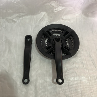 Wholesale Mountain Bike Bicycle Crankset Crank Three-Piece Flower Plate 42/34/24 Teeth Mountain Bike Crank
