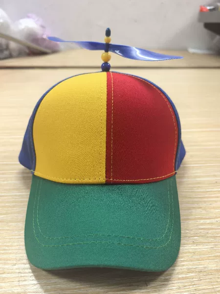 Baseball Cap Women 2024 New Spring and Autumn Fashion Color Matching Bamboo Dragonfly Peaked Cap Cartoon Cute Sun Hat Wholesale
