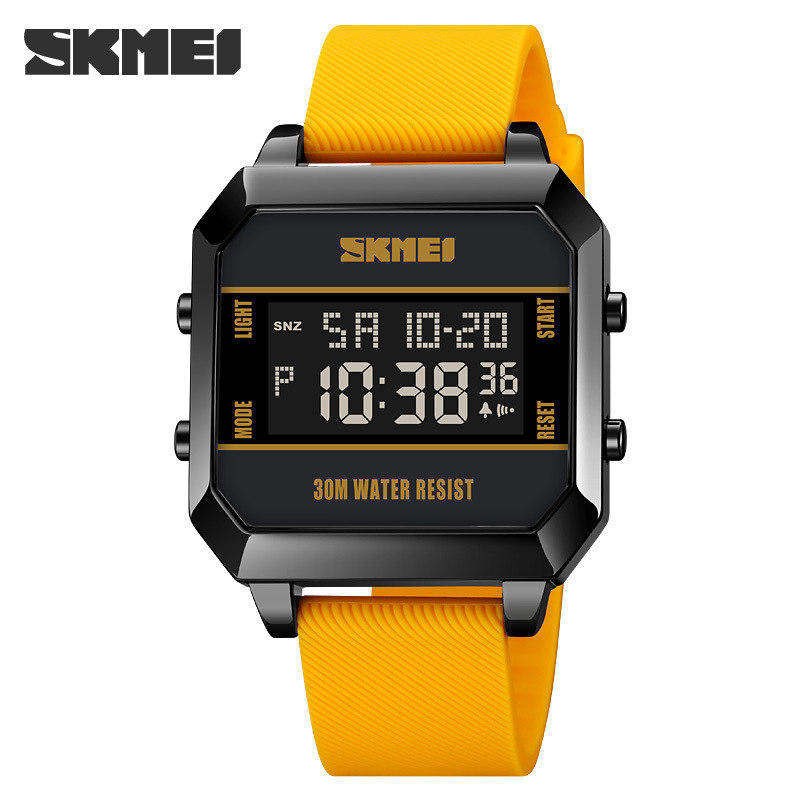 SKMEI comercio exterior venta caliente de los hombres LED reloj electrónico multifunción impermeable cuenta atrás reloj deportivo hombres