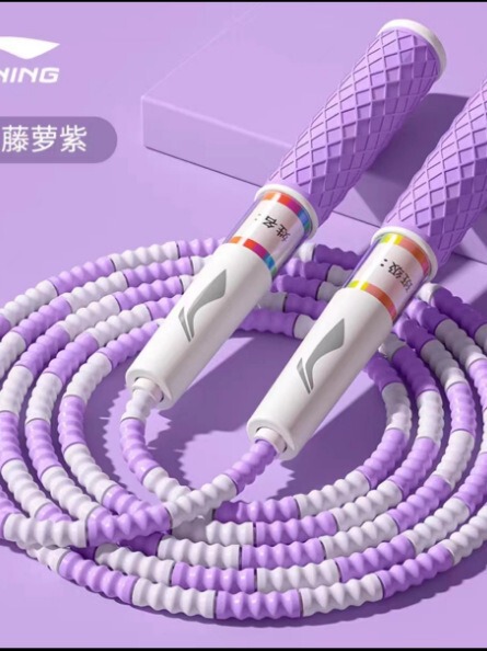 李寧竹節縄跳び児童小学生幼稚園3-5-6歳一年生初心者試験訓練専用|undefined