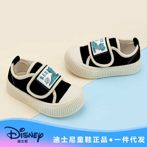 Disney  new autumn baby and child cute cartoon soft-soled canvas shoes anti-kick non-slip shoes for boys and girls