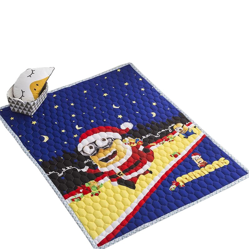 Amazon valla estera engrosada bebé gateando estera de dibujos animados impreso alfombra plegable gateando estera del piso de los niños de fábrica