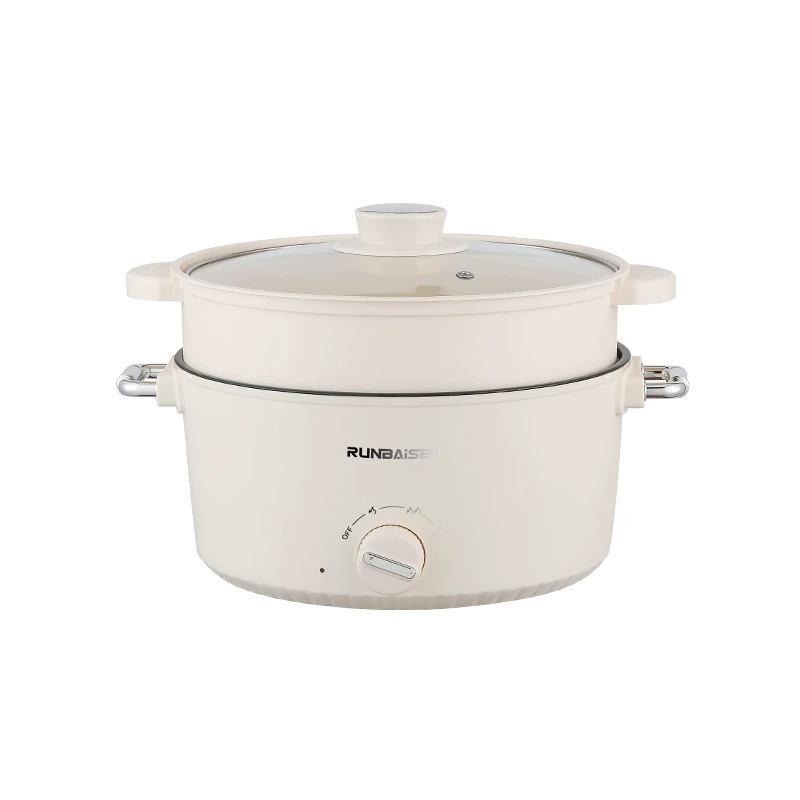 Электрический варочный многофункциональный pot для дома общежития all-in-one электрическая кастрюля приготовление пищи жаркое без прилипания керамический подарок оптом