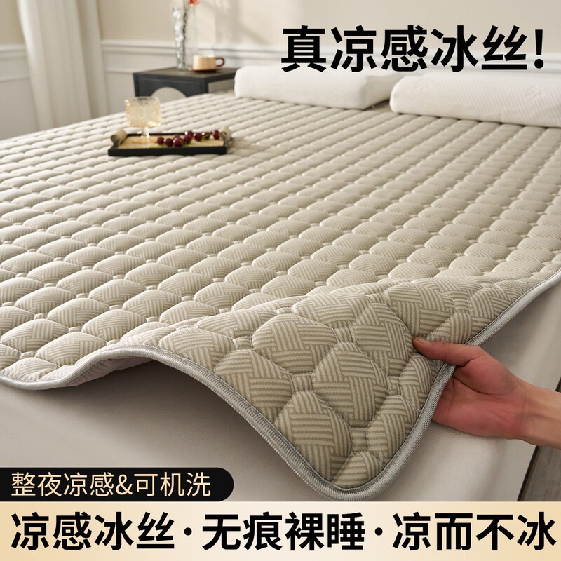 Summer Ice Silk Mat Mattress Cover Double-Sided Winter and Summer Bedroom Soft Mat Rental 2025 Summer Ice Silk Mat Mattress Cover Double-Sided Winter and Summer Bedroom Soft Mat Rental 2025